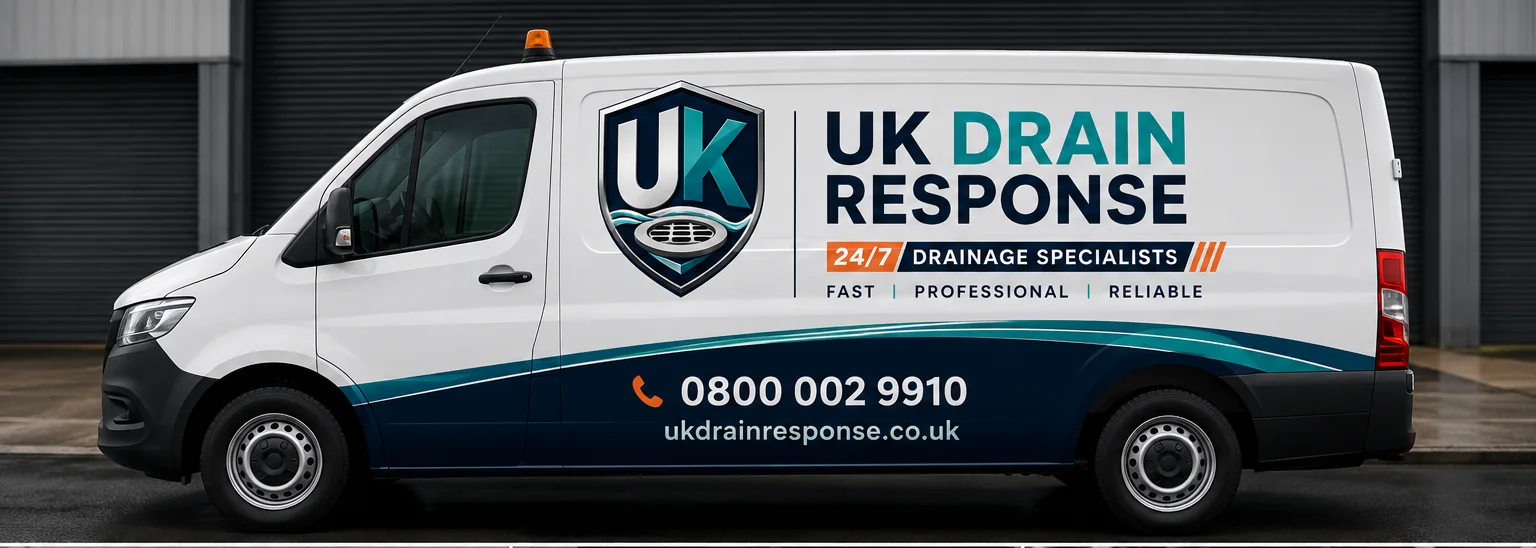 UK Drain Response drainage van